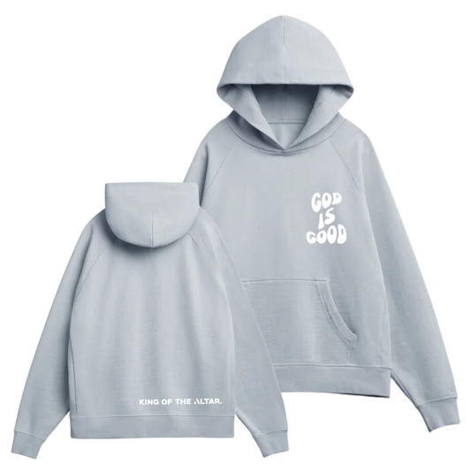 GOD IS GOOD - Puff- Heavyweight Hoodie