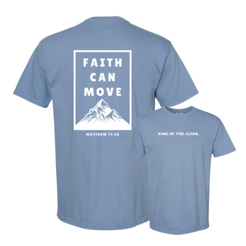 Faith Can Move Mountains Heavyweight Tee