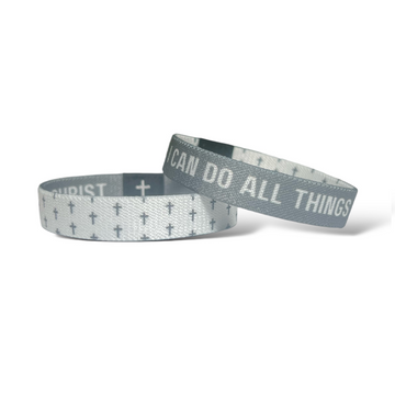 I CAN DO ALL THINGS THROUGH CHRIST - Reversible Wristband