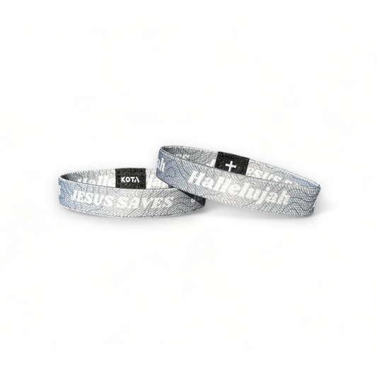 JESUS SAVES - Reversible Wristband